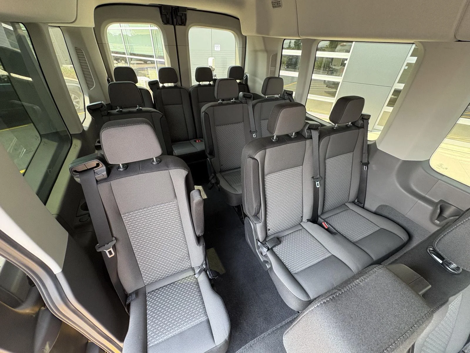 New 2026 Agate Black Metallic Ford Passenger Van XLT image 22