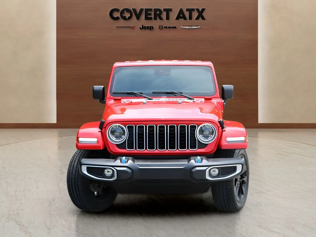 Used 2024 Red Jeep Sahara 4xe image 8