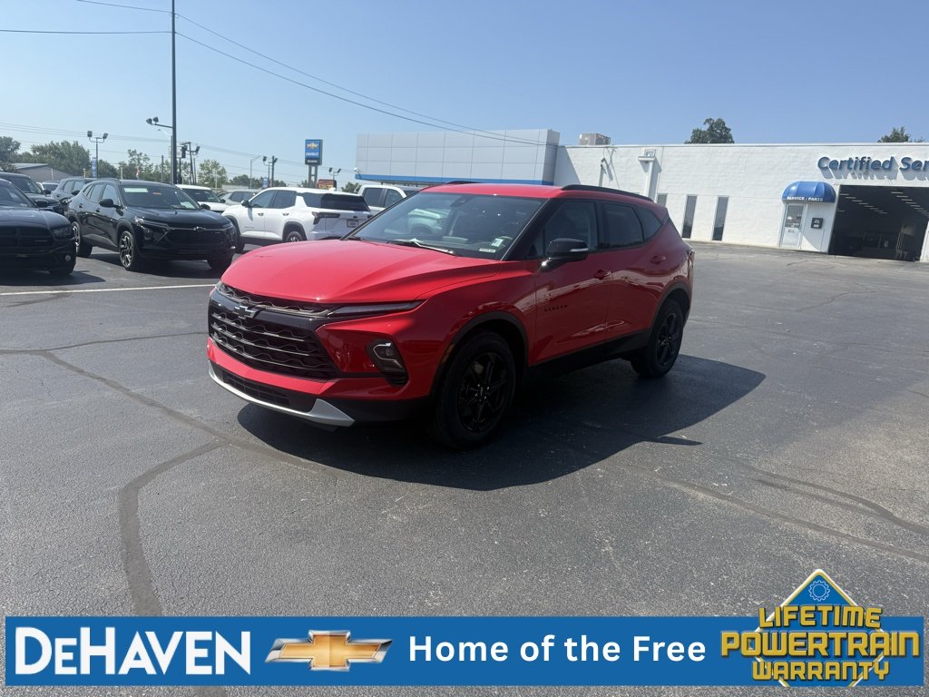 Red Hot 2024 Chevrolet Blazer SUV / Crossover All-Wheel Drive 9-Speed Automatic Overdrive