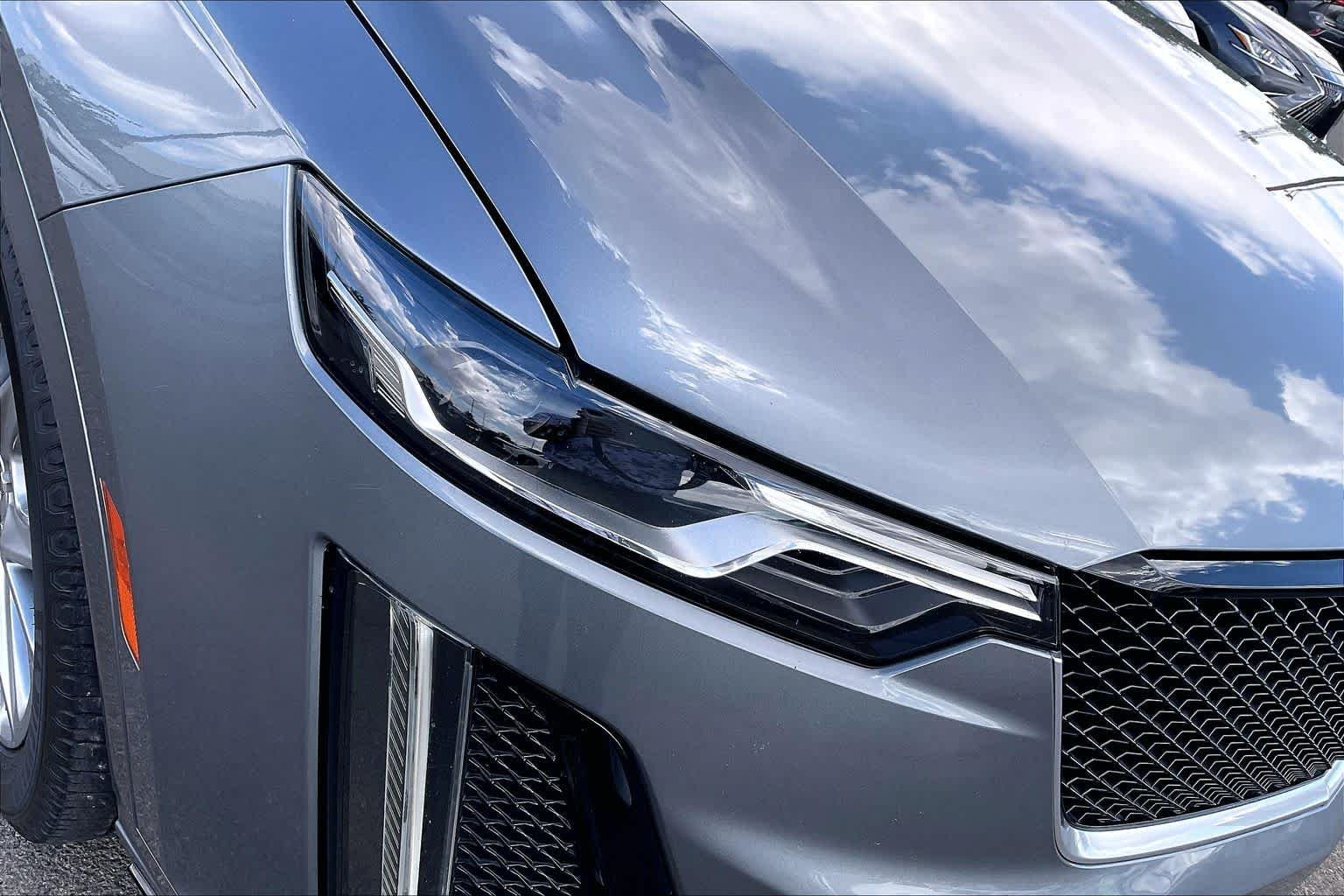 Used 2020 Satin Steel Metallic Cadillac AWD Sport image 26