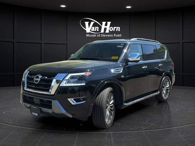 Used 2022 Super Black Nissan Platinum image 3