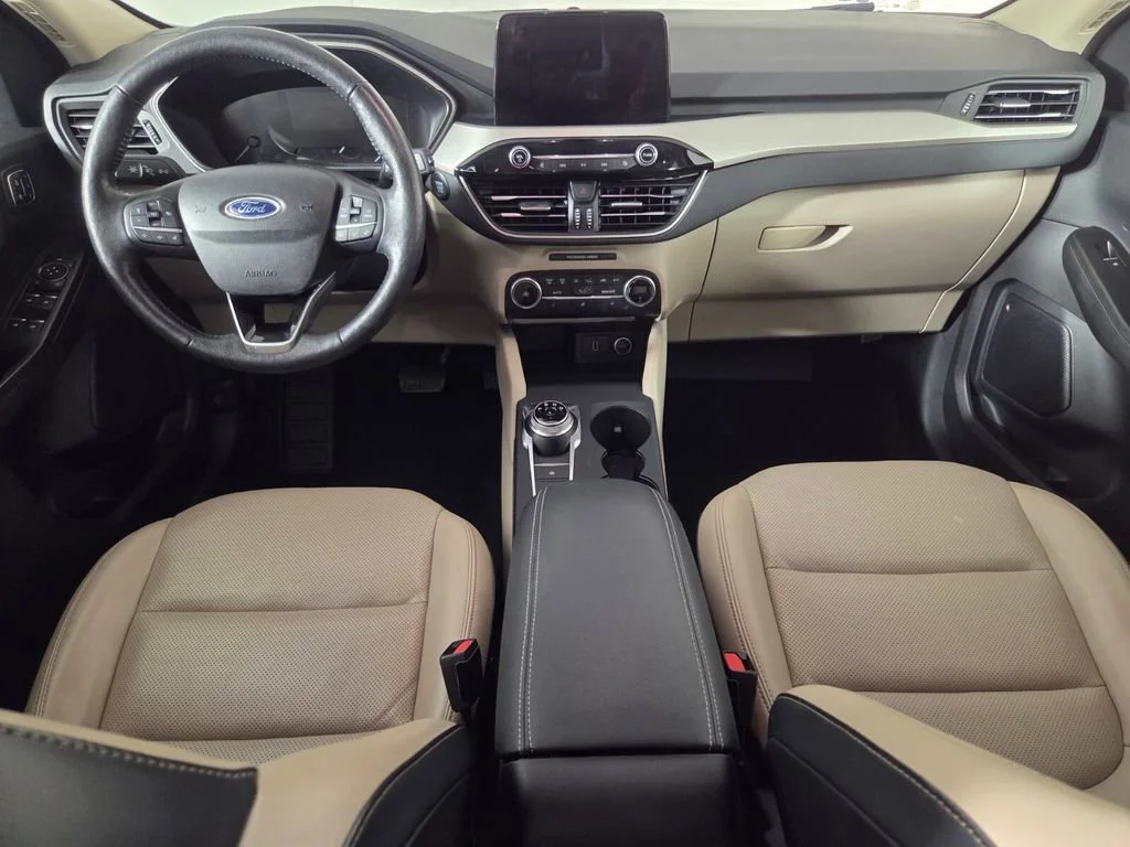 Used 2020 White Metallic Ford SEL image 26