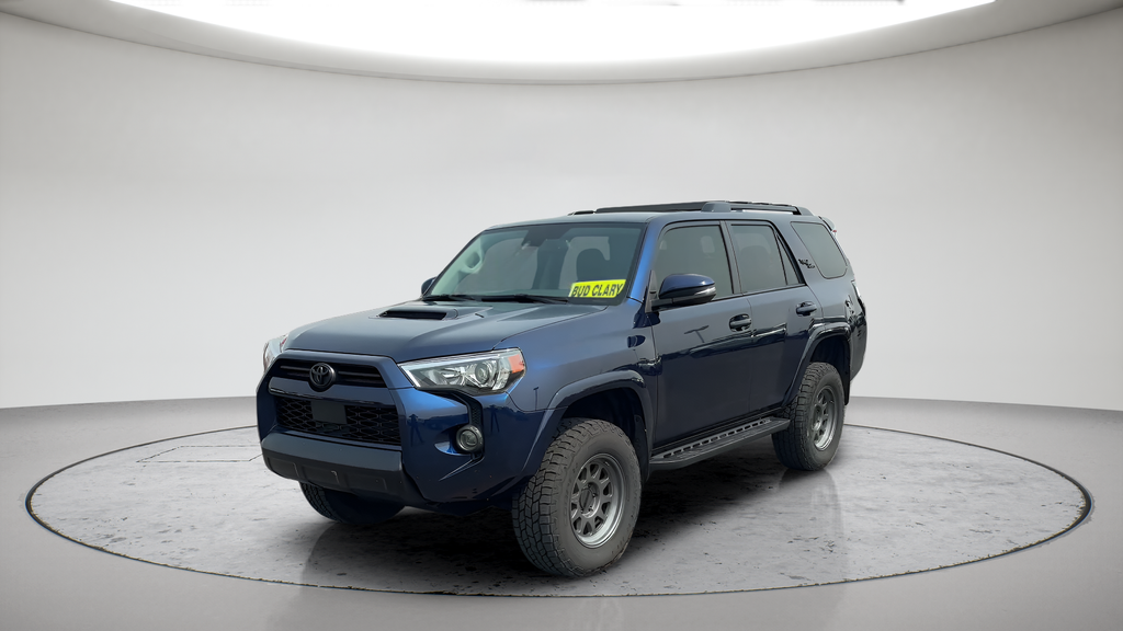 Used 2022 Blue Toyota TRD Off-Road Premium image 2