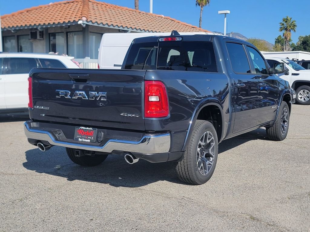 New 2026 Forged Blue Metallic Exterior Paint RAM Laramie image 4