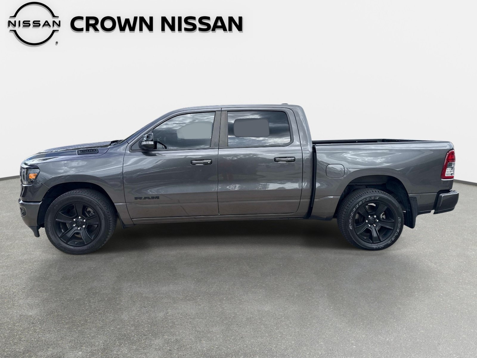 Used 2021 Granite Crystal Metallic Clearcoat Ram Big Horn image 3