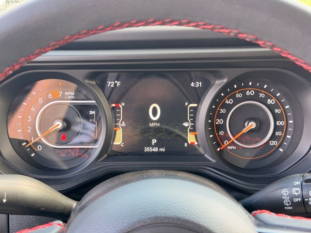Used 2024 Blue Jeep Rubicon image 30