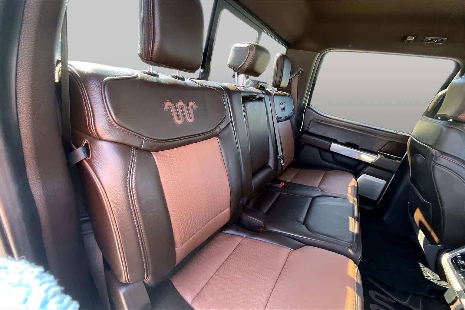 Used 2023 Star White Metallic Tri-Coat/Stone Gray Ford King Ranch image 18