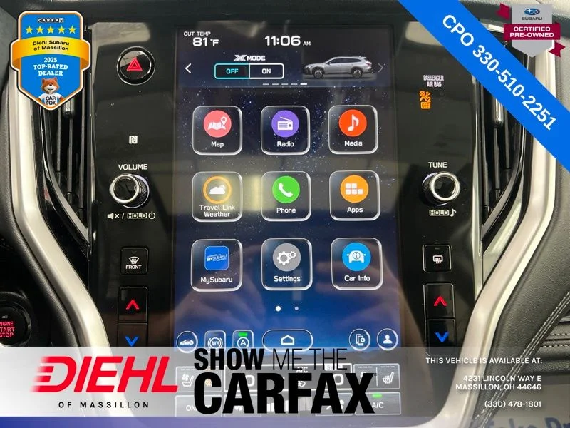 Certified Used 2024 White Subaru Touring XT image 33