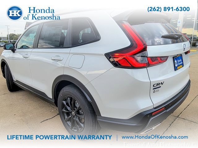 New 2027 Platinum White Pearl Honda Sport-L Hybrid AWD image 7