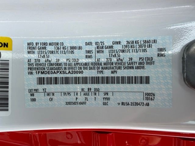 Certified Used 2025 Oxford White Ford Stroppe Edition image 41