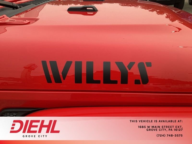 Used 2023 Red Jeep Willys image 11