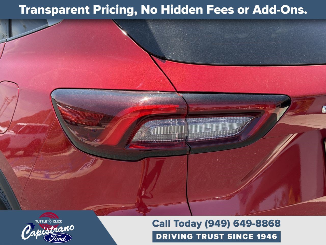 Used 2023 Rapid Red Metallic Tinted Clearcoat Ford Active image 18