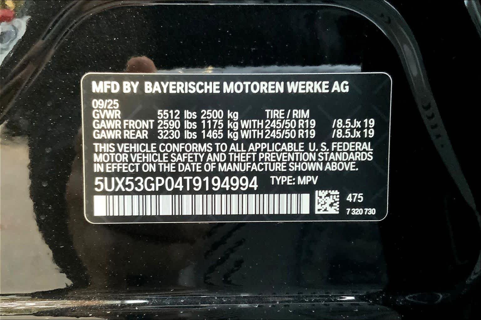 Used 2026 Black Sapphire Metallic BMW 30 xDrive image 18