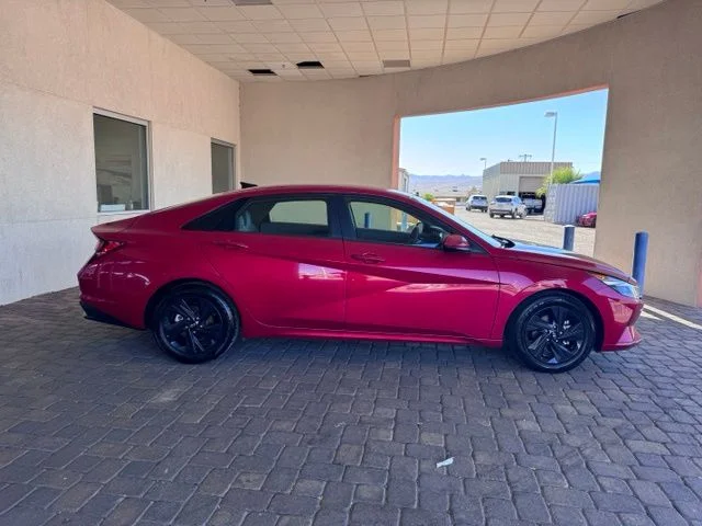 Certified Used 2021 Calypso Red Hyundai SEL image 6