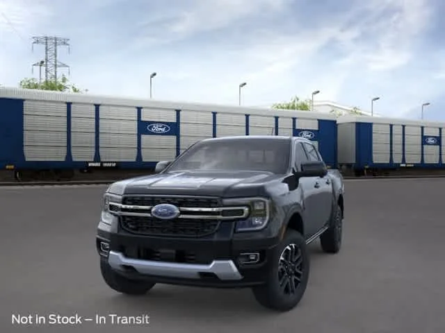 New 2026 Shadow Black Ford LARIAT image 2