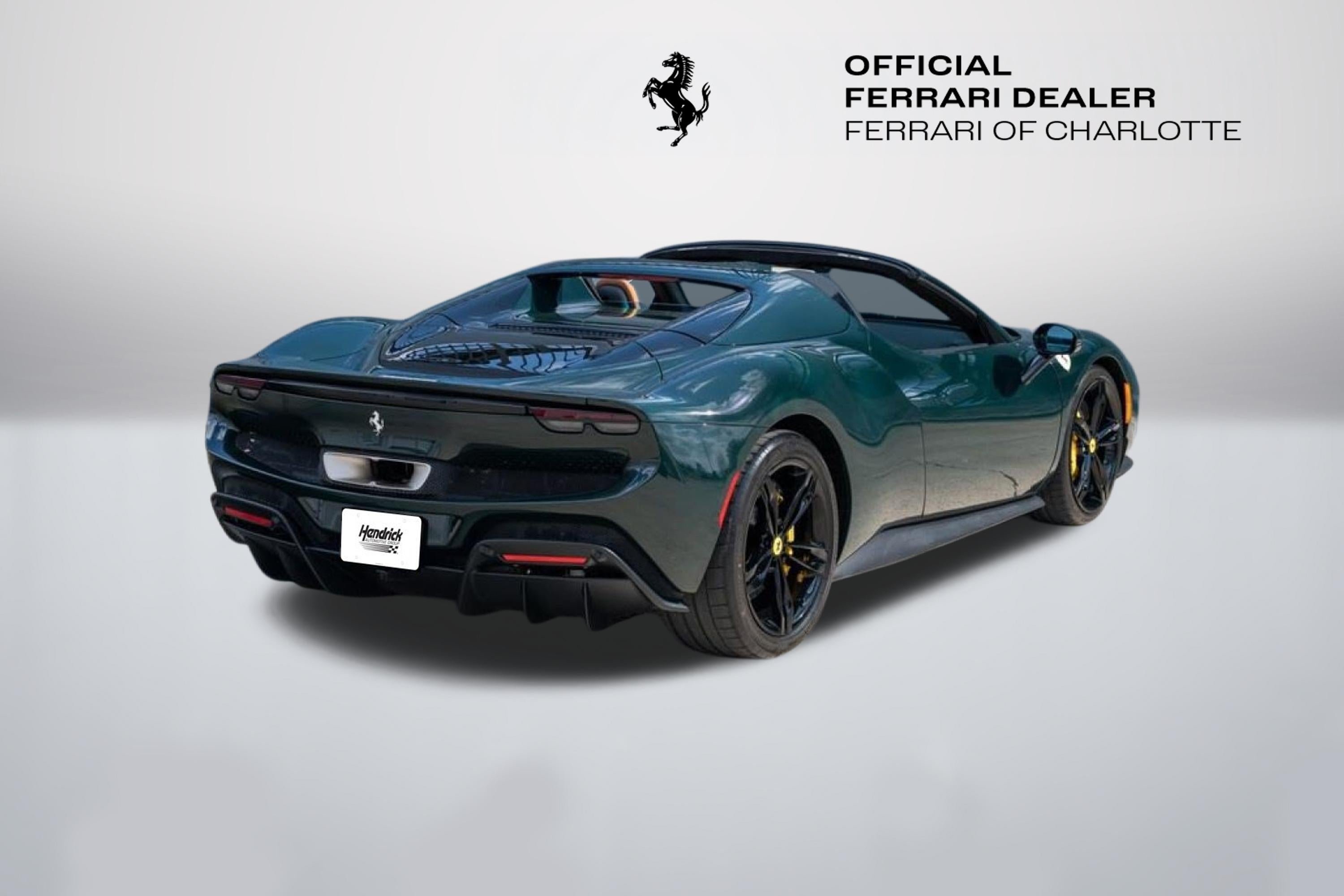Certified Used 2025 Verde British Racing Green Ferrari  image 9