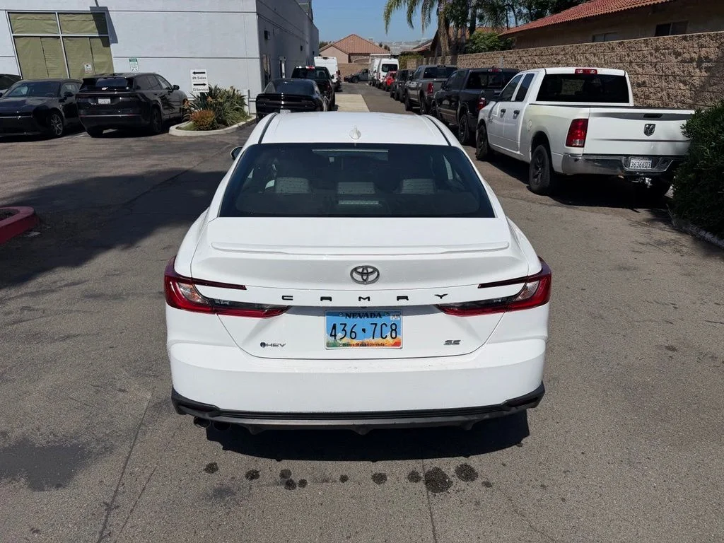 Used 2025 White Toyota SE image 10