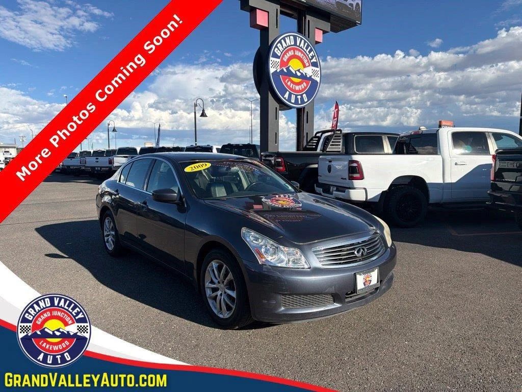 Used 2009 Blue Slate INFINITI x image 1