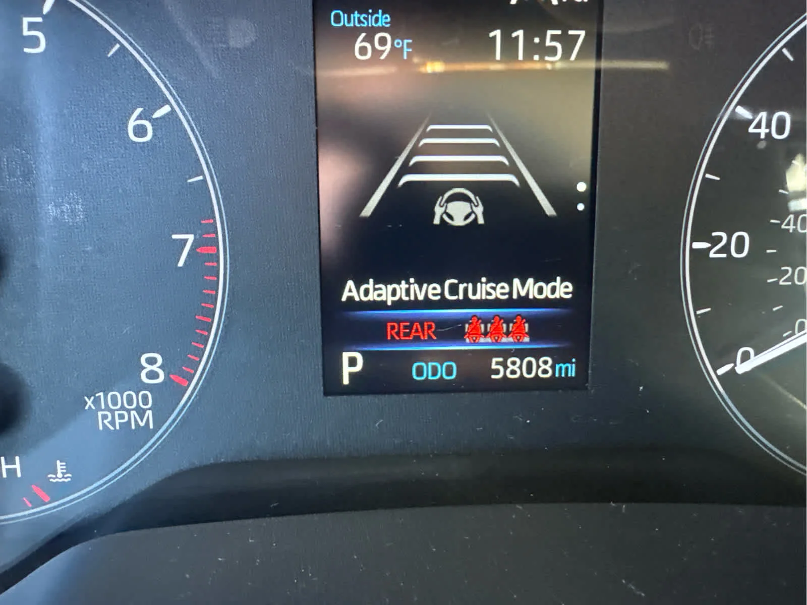 Used 2024 Ruby Flare Pearl Toyota LE image 18