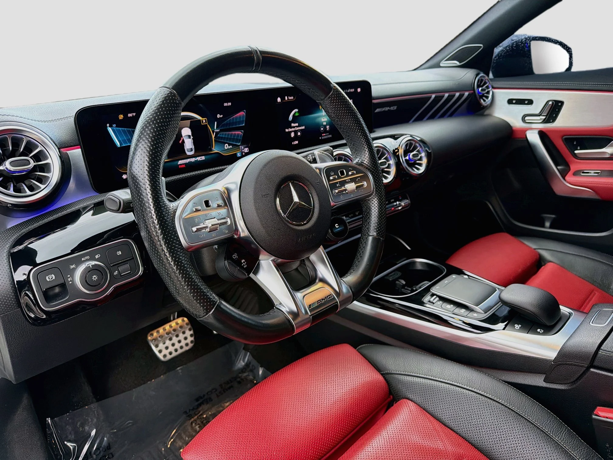 Used 2021 Polar White Mercedes-Benz AMG® CLA 35 image 24