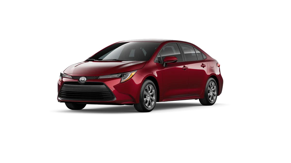 New 2026 Ruby Flare Pearl Toyota LE image 2