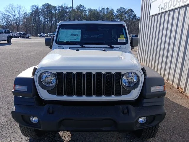 New 2026 Bright White Clear-Coat Exterior Paint Jeep Sport S image 10