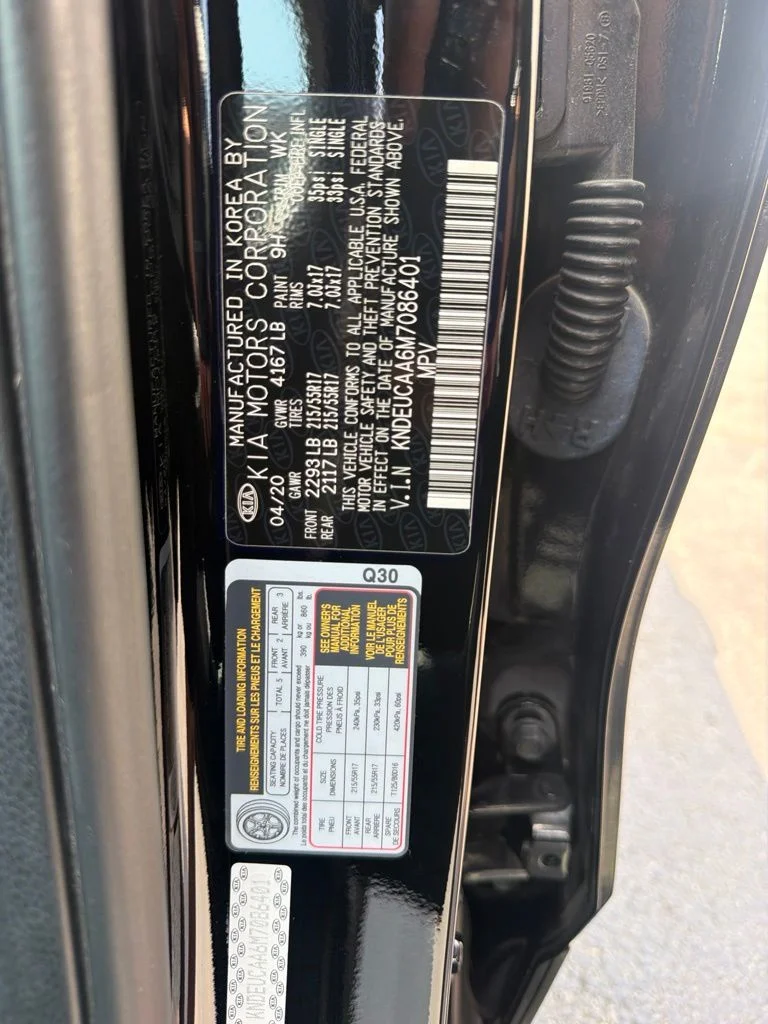 Certified Used 2021 Cherry Black Kia S image 55