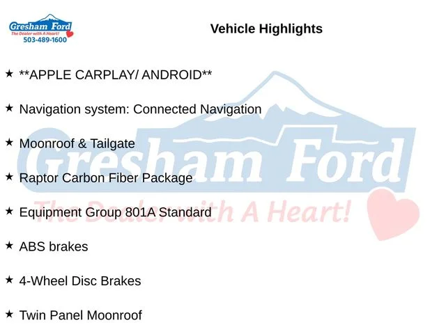 Certified Used 2023 Azure Gray Metallic Ford Raptor image 10