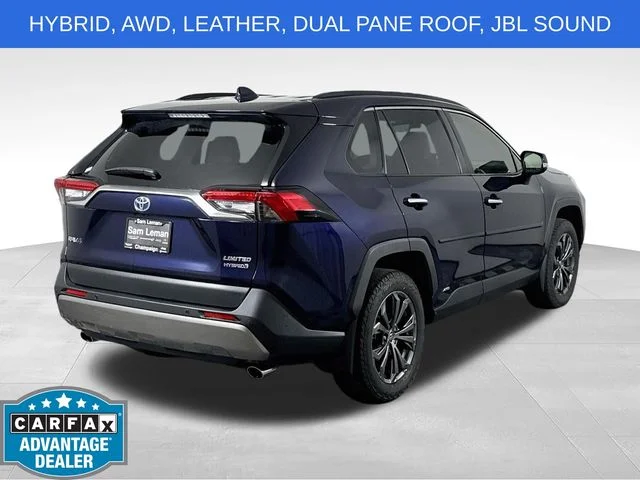 Used 2024 Blue Toyota Limited image 7