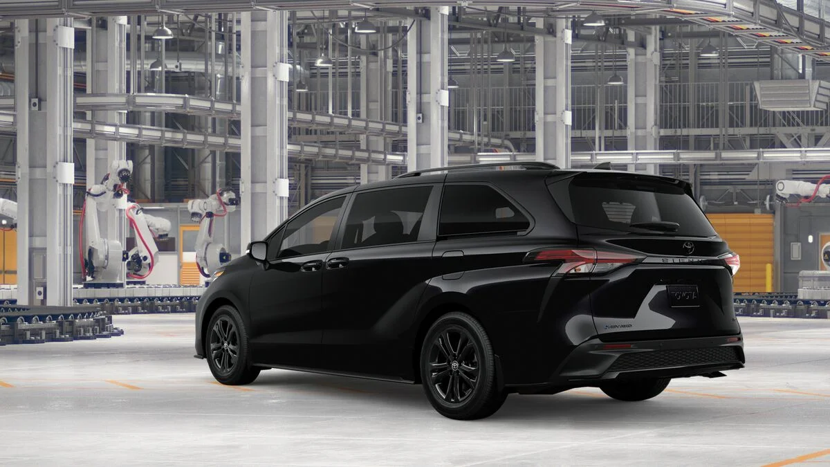 New 2026 Midnight Black Metallic Toyota XSE 7 Passenger image 6