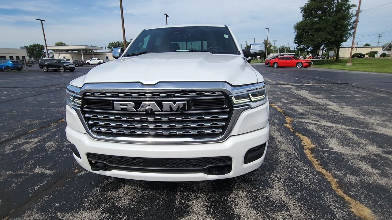 New 2026 Ivory White Tri-Coat Pearlcoat RAM Limited image 3
