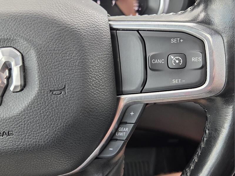 Used 2023 Bright White Clearcoat RAM Laramie 4x4 Crew Cab 5