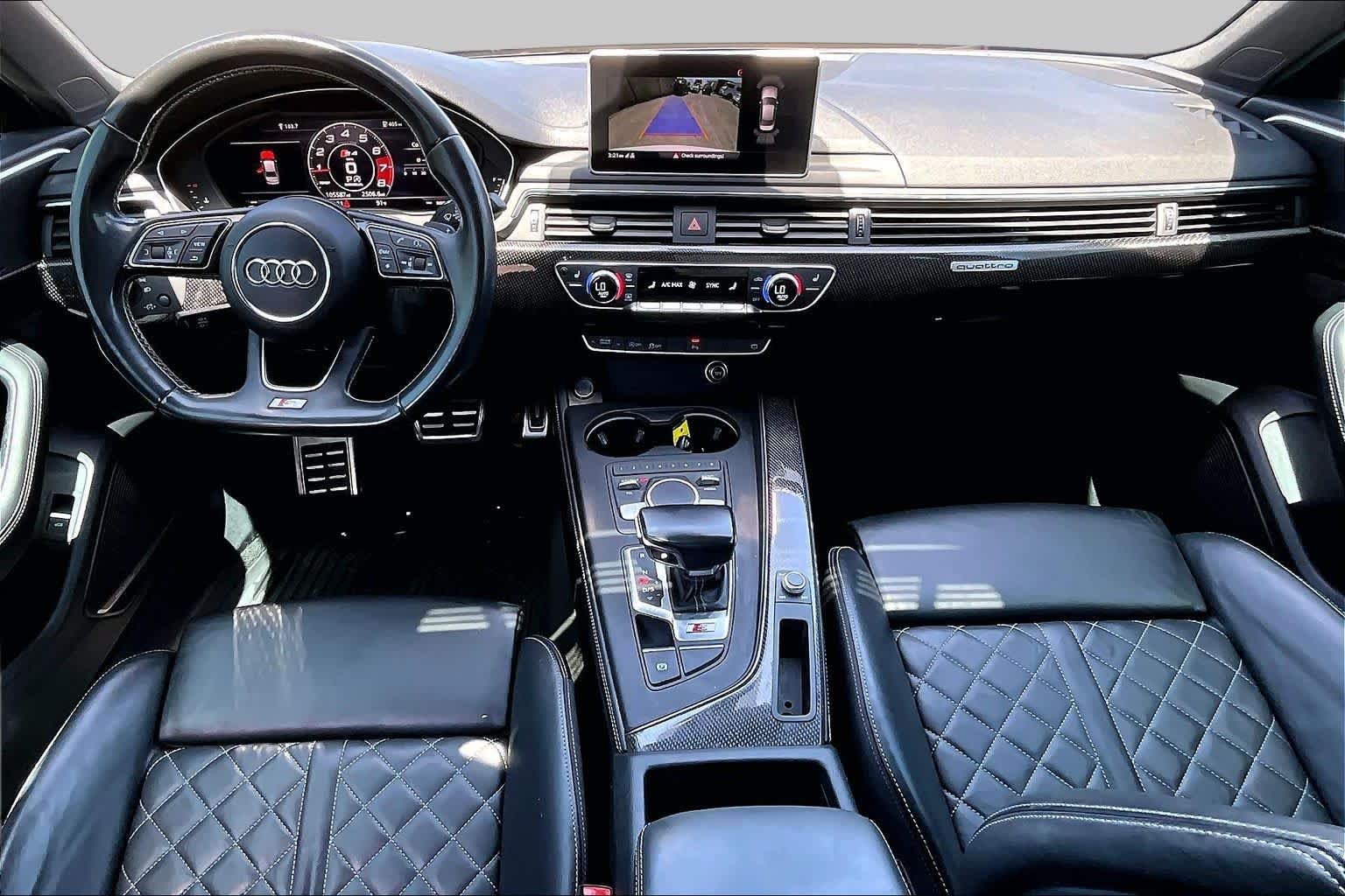 Used 2018 Glacier White Metallic Audi Premium Plus image 16