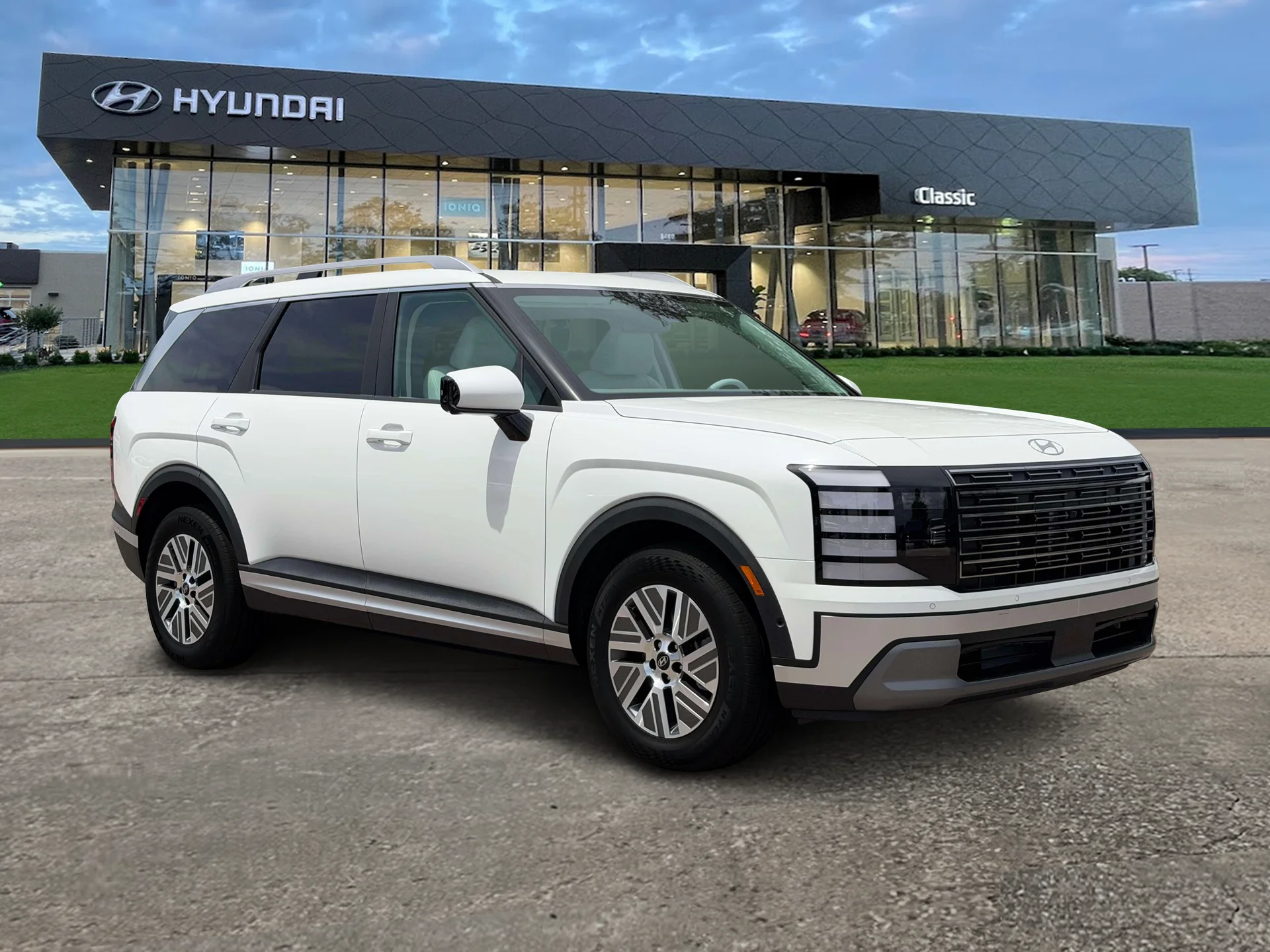 New 2027 Creamy White Pearl Hyundai SEL Premium 7P image 10