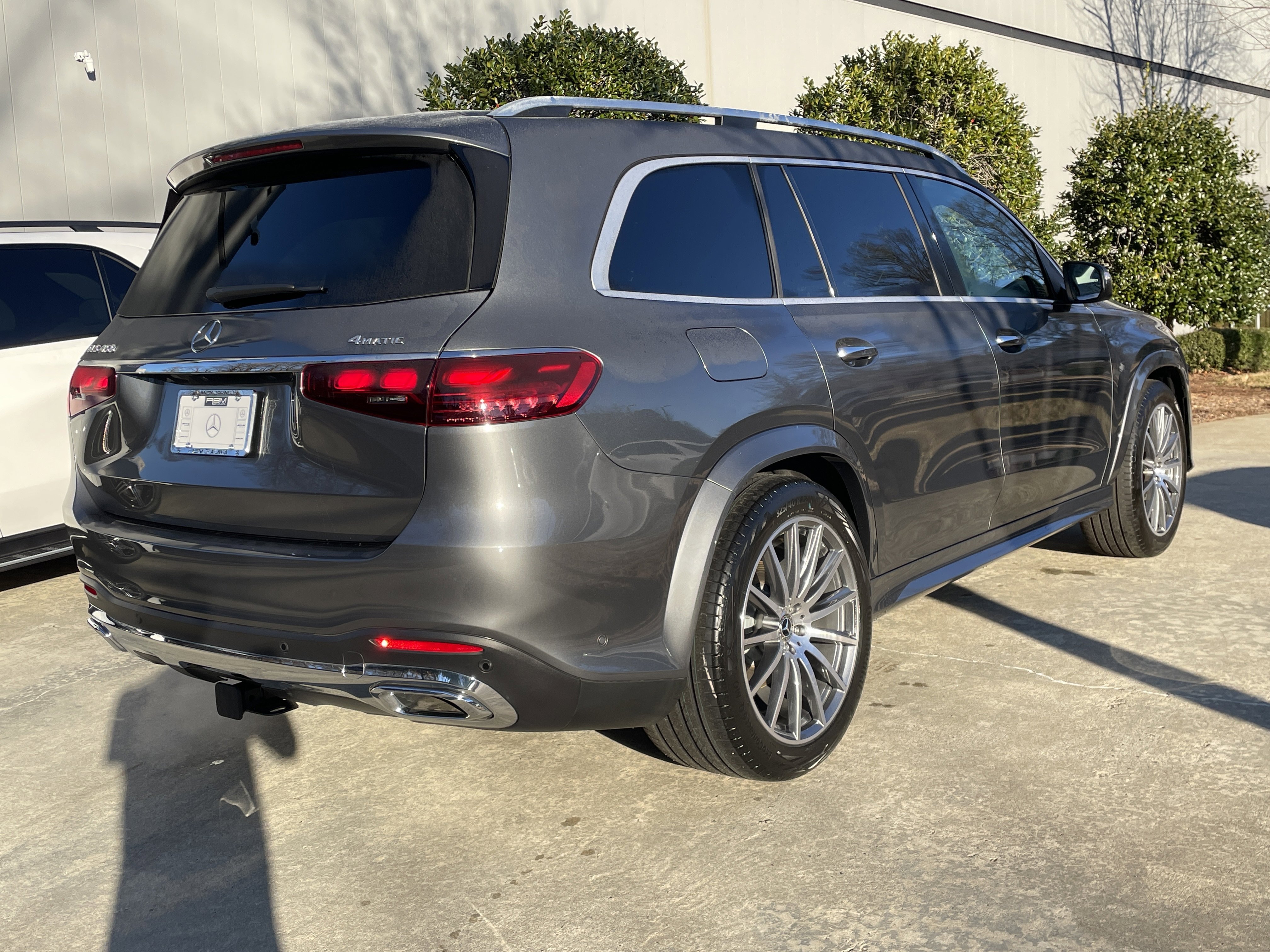 Certified Used 2025 Selenite Grey Metallic Mercedes-Benz GLS 450 4MATIC® SUV image 6