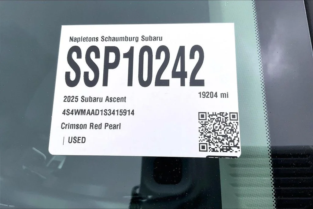 Used 2025 Red Subaru Premium image 39