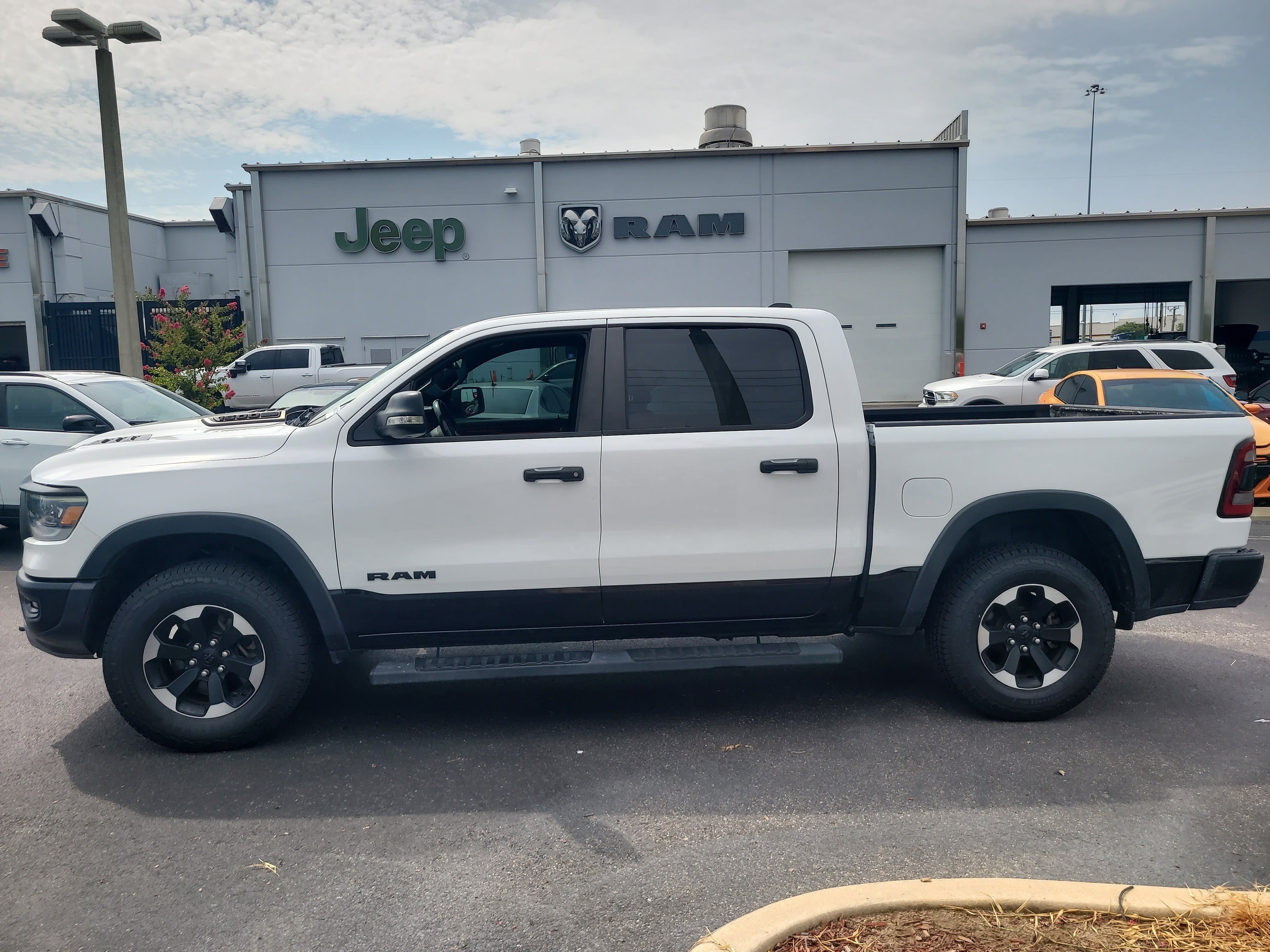 Used 2021 Bright White Clearcoat Ram Rebel image 7