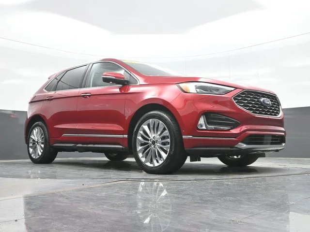 Used 2024 Red Ford Titanium image 23