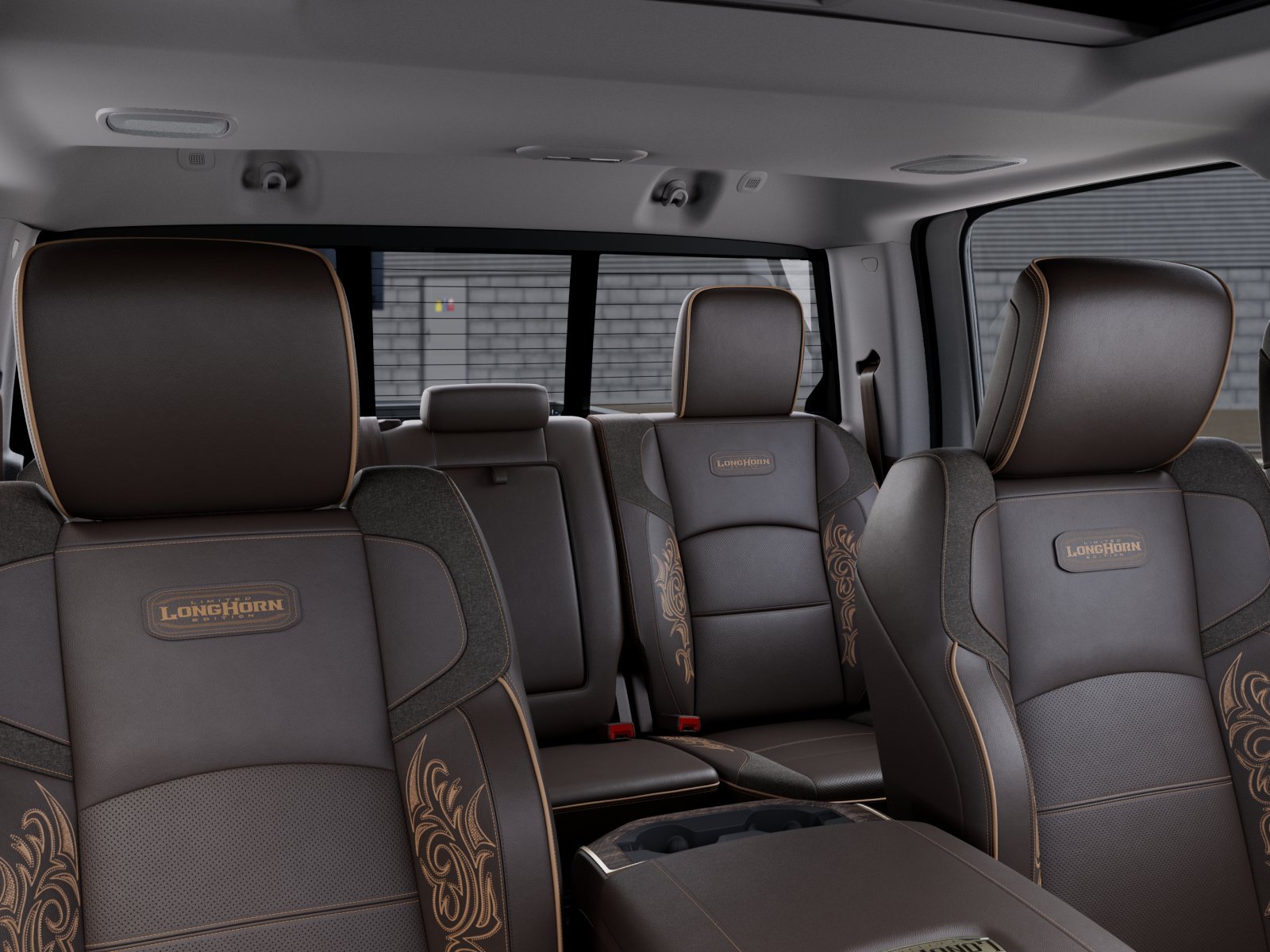 New 2026 Forged Blue Metallic Exterior Paint RAM Limited Longhorn image 26