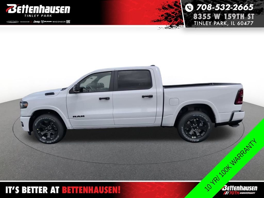 New 2026 Bright White Clear-Coat Exterior Paint RAM Big Horn/Lone Star image 12
