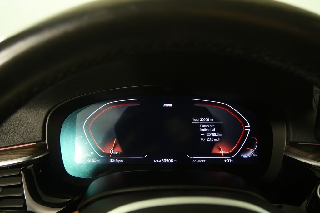 Certified Used 2023 Carbon Black Metallic BMW 540i image 21