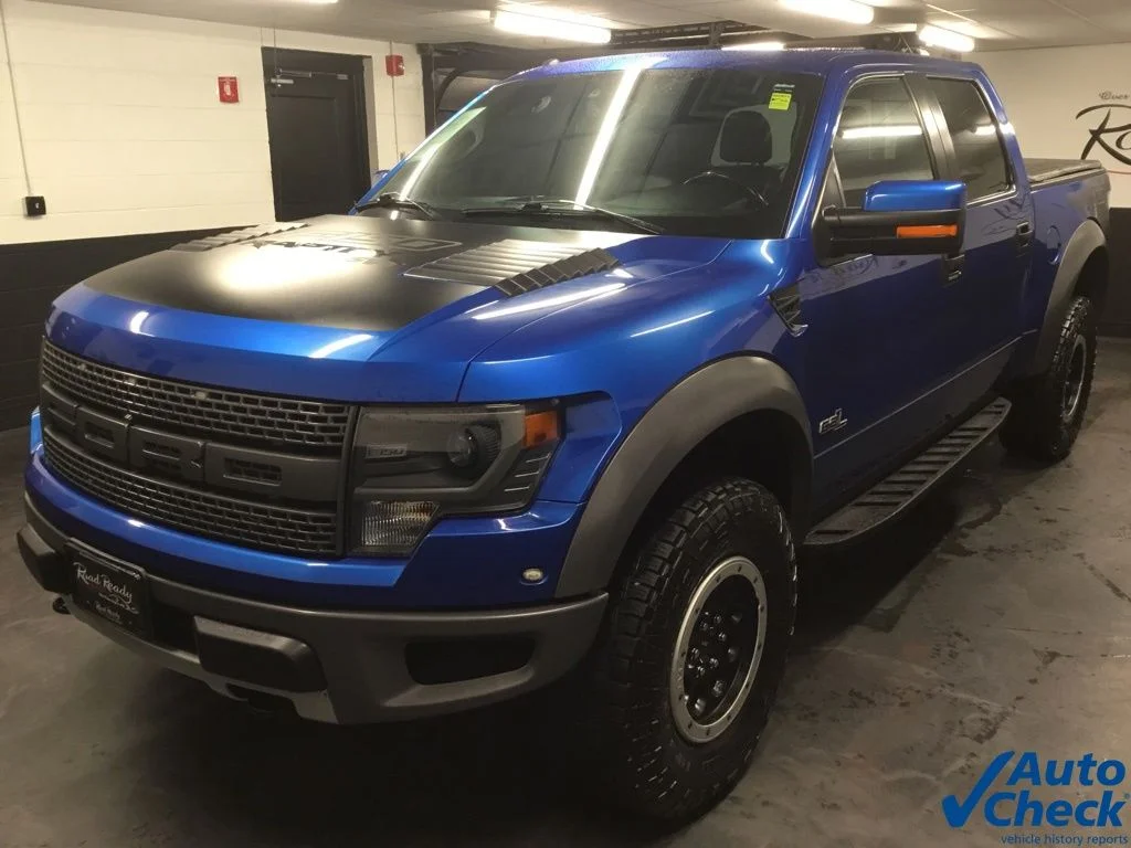 Used 2014 Blue Ford SVT Raptor image 6