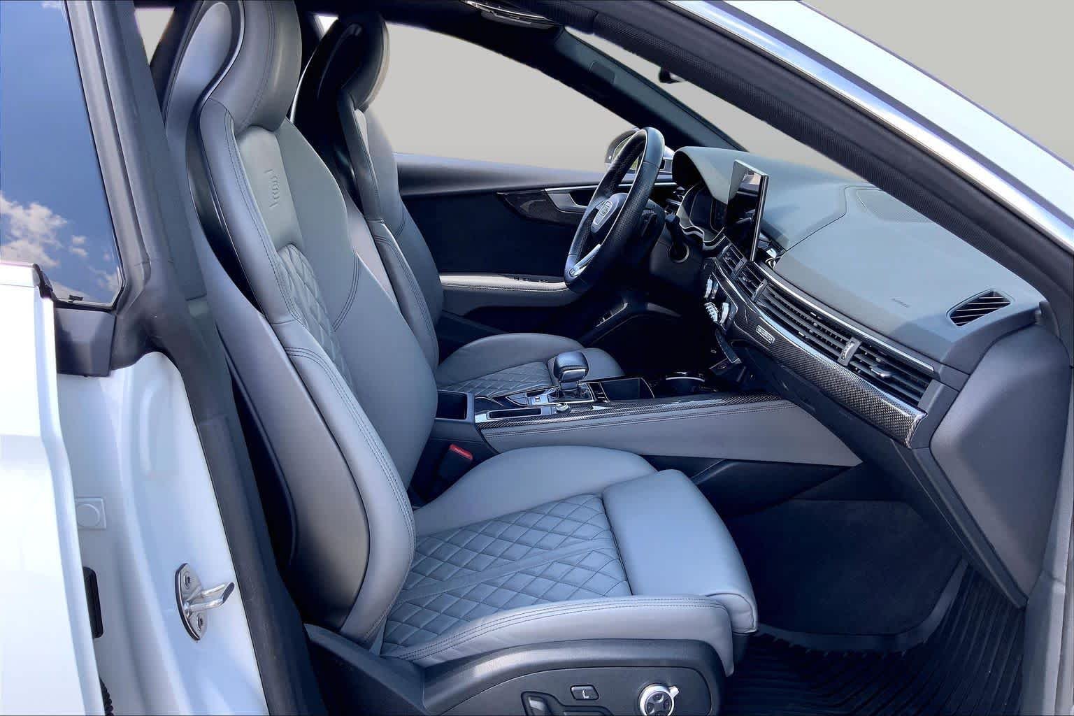 Used 2023 Glacier White Metallic Audi Premium Plus image 9