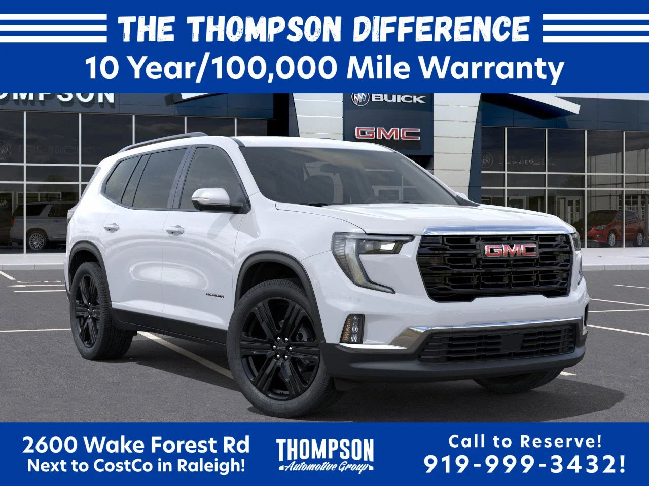 New 2025 Summit White GMC Elevation image 10