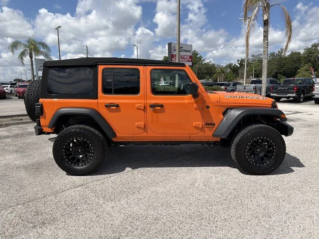 Used 2025 Orange Jeep Sport S image 3