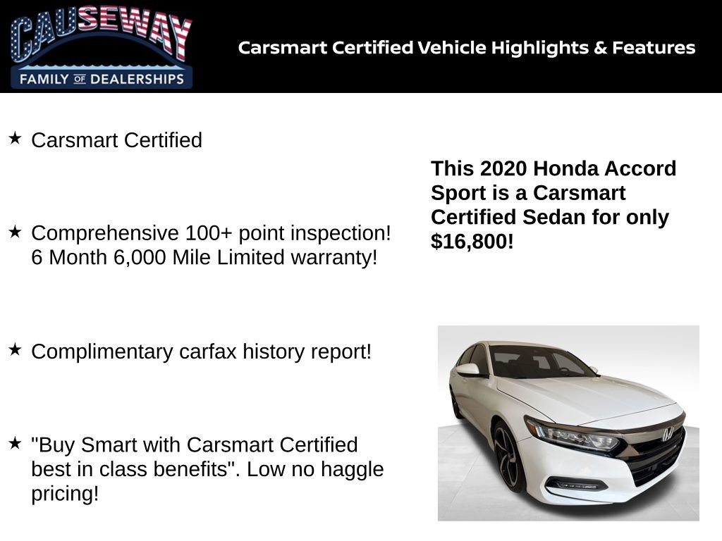 Certified Used 2020  Honda Sport image 2