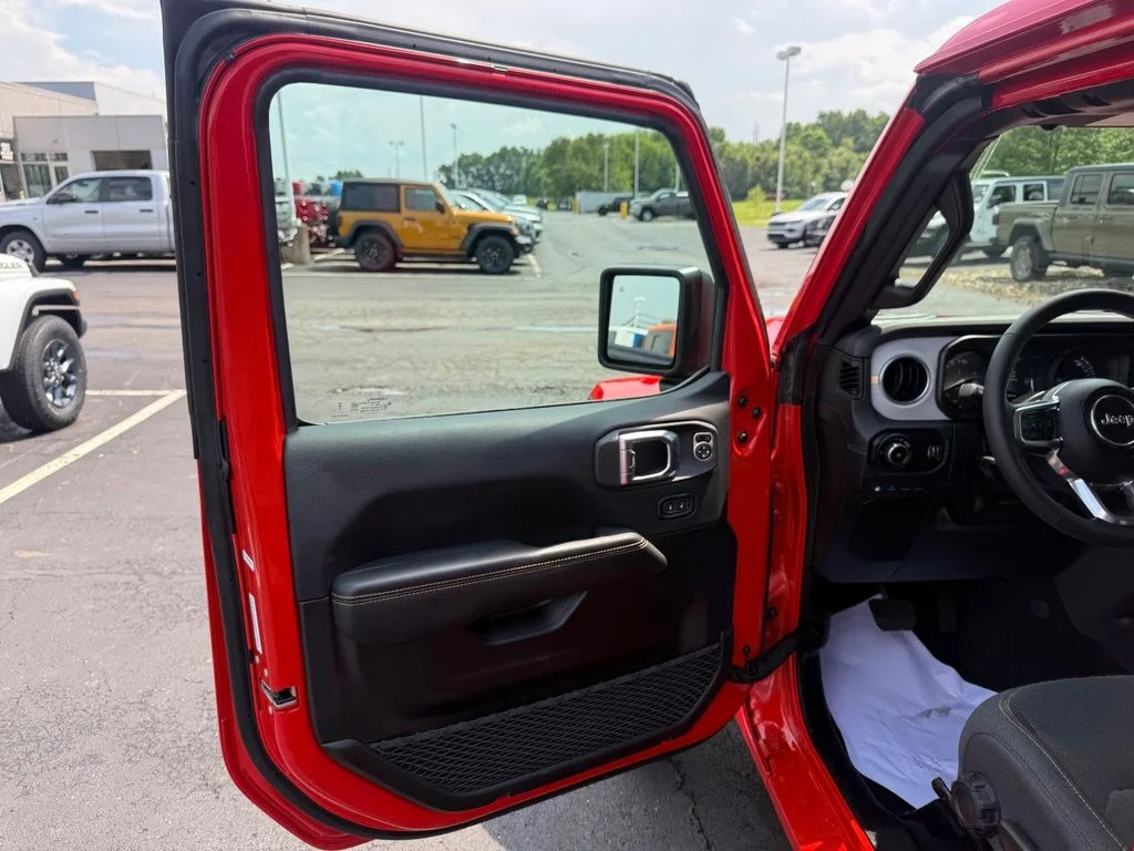 Used 2025 Red Jeep Sahara 4xe image 13