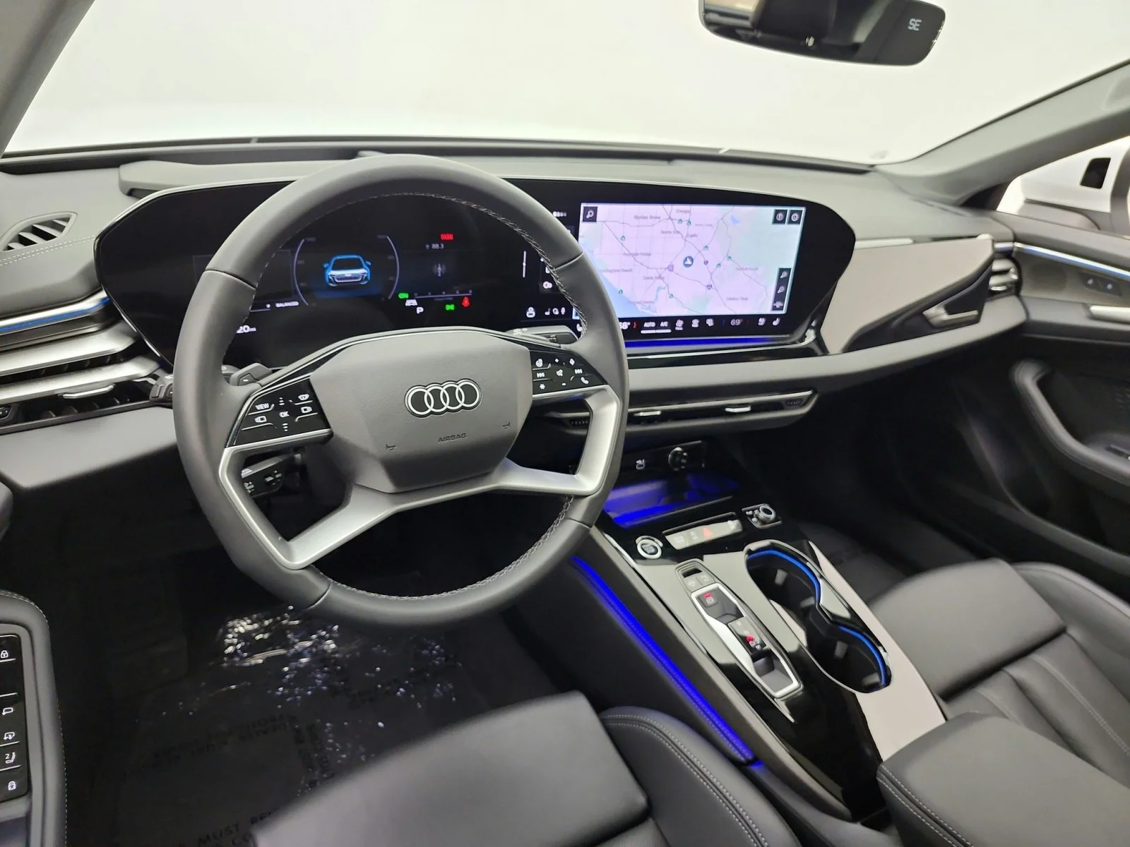 Used 2025 Glacier White Metallic Audi Premium Plus image 14