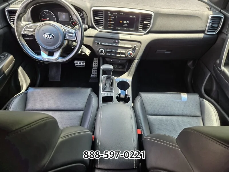 Used 2020 Black Cherry Pearl KIA S image 14