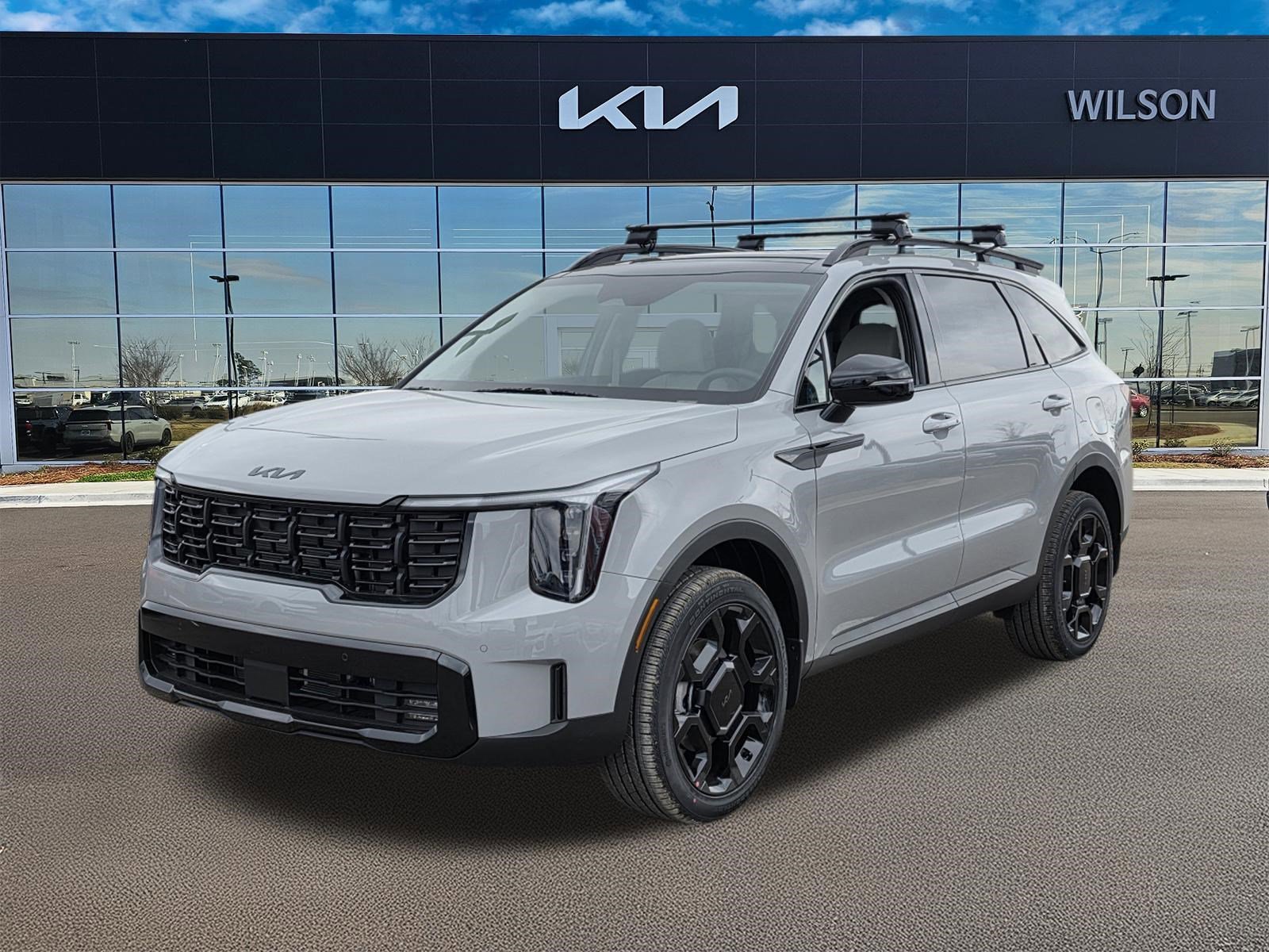 New 2026 Wolf Gray Kia X-Line EX AWD image 4